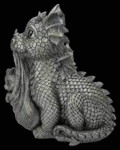Garten Figur - Drache Trägt Katze -Statuen Modell Verkauf 2D FS25030 Garten Figur Drache tr gt Katze 2 1280x1280