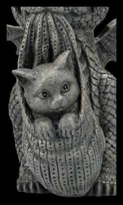 Garten Figur - Drache Trägt Katze -Statuen Modell Verkauf 2D FS25030 Garten Figur Drache tr gt Katze 8 1280x1280