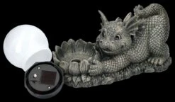 Garten Figur - Drache Spielt Mit Solarlampe -Statuen Modell Verkauf 2D FS25031 Garten Figur Drache spielt mit Solarlampe 8 1280x1280