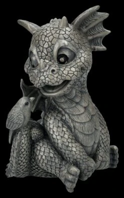 Garten Figur - Drache Freut Sich über Vogel 10 Garten Figur - Drache Freut Sich über Vogel -Statuen Modell Verkauf 2D FS25032 Garten Figur Drache freut sich ber Vogel 6 1280x1280