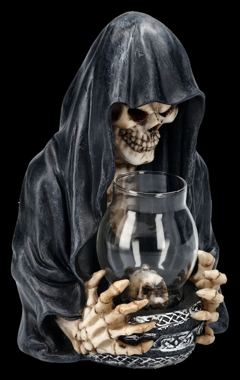 Grim Reaper Büste - Dein Ende Naht - LED 4 Grim Reaper Büste - Dein Ende Naht - LED – Bild 2