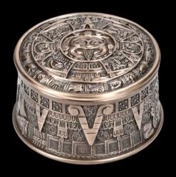 Schatulle - Azteken Sonnenkalender