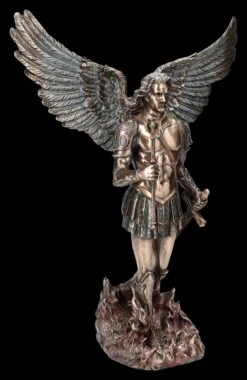 Erzengel Michael Figur - In Flammen Mit Zepter 10 Erzengel Michael Figur - In Flammen Mit Zepter -Statuen Modell Verkauf 2D FS25085 Erzengel Michael Figur in Flammen mit Zepter 5 1280x1280