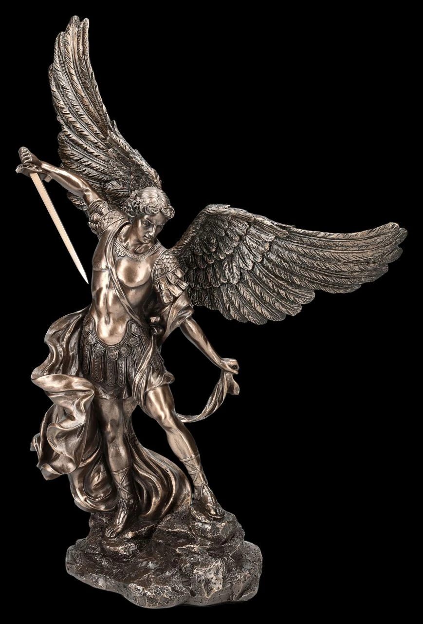 Erzengel Michael Figur Holt Mit Schwert Aus 4 Erzengel Michael Figur Holt Mit Schwert Aus – Bild 2