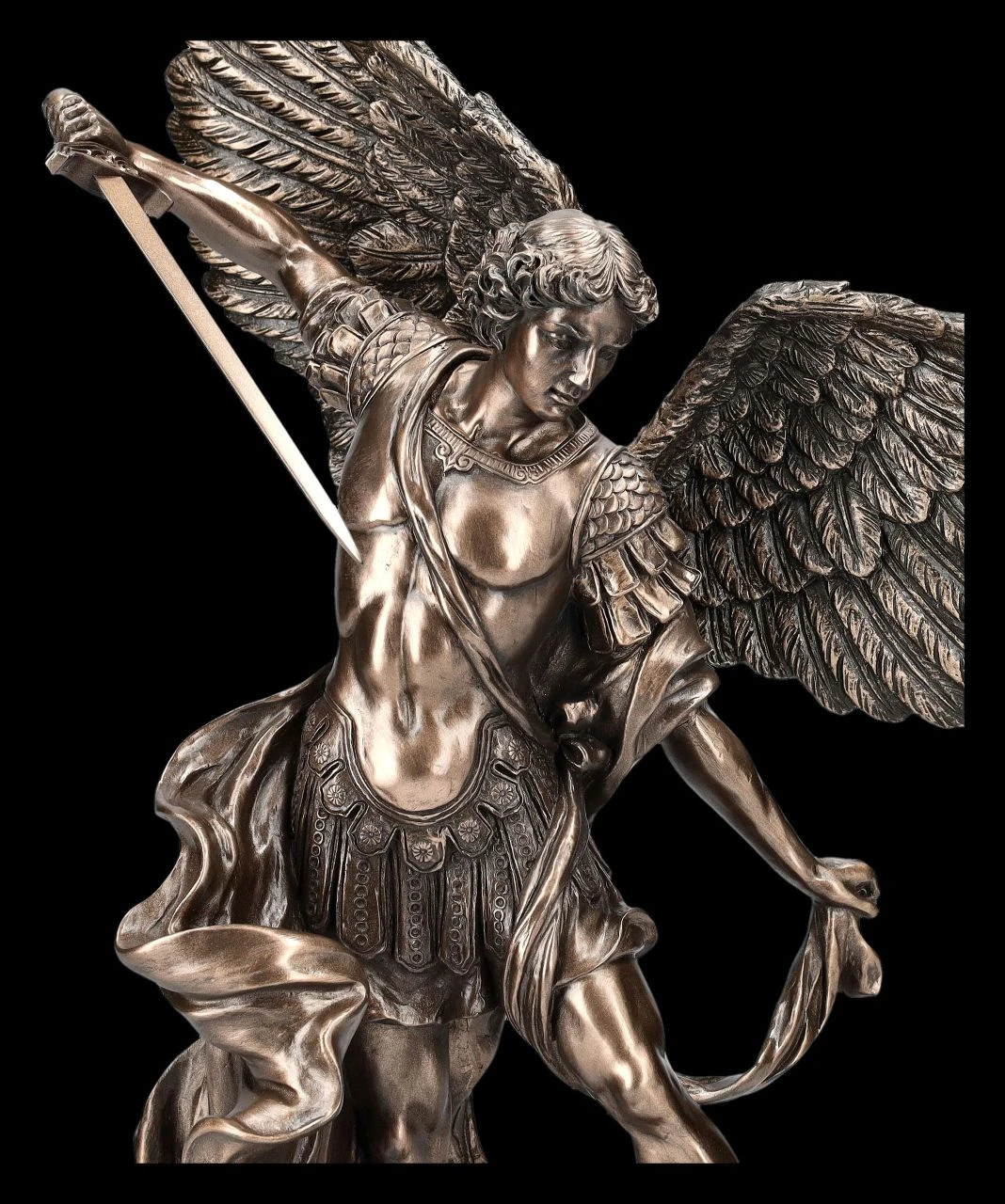 Erzengel Michael Figur Holt Mit Schwert Aus 9 Erzengel Michael Figur Holt Mit Schwert Aus – Bild 7
