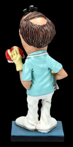 Funny Job Figur - Zahnarzt Mit Goldzahn Und Gebiss -Statuen Modell Verkauf 2D FS25161 Funny Job Figur Zahnarzt mit Gebiss 3 1280x1280