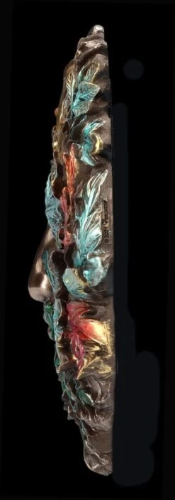 Wandrelief Greenman - Winter Sonnenwende -Statuen Modell Verkauf 2D FS25182 Wandrelief Greenman Winter Sonnenwende 2 1280x1280