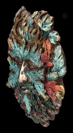 Wandrelief Greenman - Winter Sonnenwende -Statuen Modell Verkauf 2D FS25182 Wandrelief Greenman Winter Sonnenwende 3 1280x1280