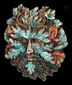 Wandrelief Greenman - Winter Sonnenwende -Statuen Modell Verkauf 2D FS25182 Wandrelief Greenman Winter Sonnenwende 5 1280x1280