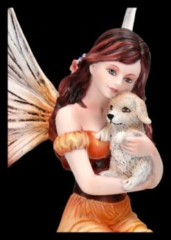 Elfen Figur - Amy Mit Hundewelpe -Statuen Modell Verkauf 2D FS25188 Elfen Figur Amy mit Hundewelpe 7 1280x1280