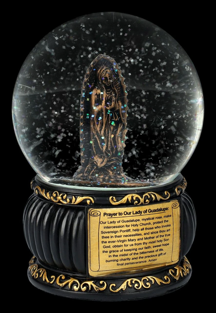Schneekugel Maria - Unsere Liebe Frau Von Guadalupe 4 Schneekugel Maria - Unsere Liebe Frau Von Guadalupe – Bild 2