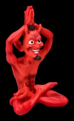 Teufel Figuren Beim Yoga 3er Set -Statuen Modell Verkauf 2D FS25269 Teufel Figuren beim Yoga 3er Set 6 1280x1280