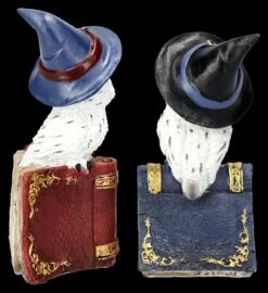 Eulen Figuren Auf Zauberbuch 2er Set -Statuen Modell Verkauf 2D FS25306 Eulen Figuren auf Zauberbuch 2er Set 3 1280x1280