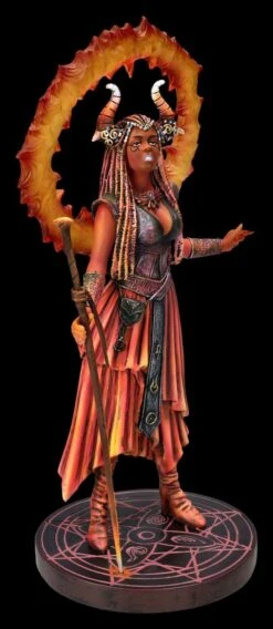 Magierin Figur - Element Feuer -Statuen Modell Verkauf 2D FS25445 Magierin Figur Element Feuer 5 1280x1280