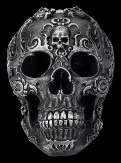Totenkopf Schwarz - Gothic Skull -Statuen Modell Verkauf 2D FS25452 Totenkopf schwarz Gothic Skull 1 1280x1280