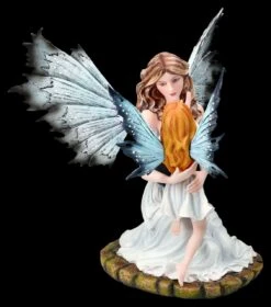 Elfen Figur - Tamy Nimmt Tochter In Arm Weiß -Statuen Modell Verkauf 2D FS25559 Elfen Figur Tamy nimmt Tochter in Arm 6 1280x1280