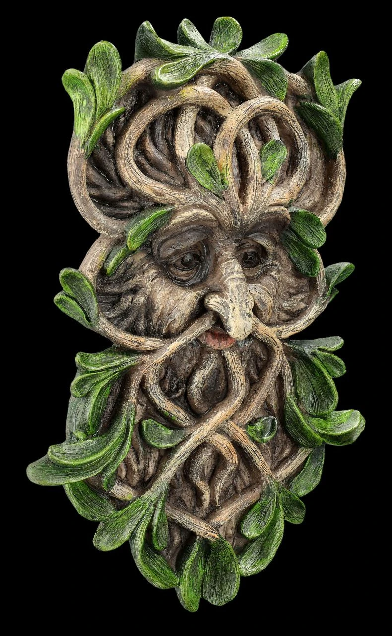 Wandrelief - Greenman Tawnya 4 Wandrelief - Greenman Tawnya – Bild 2