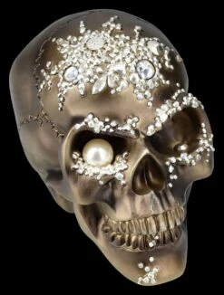 Totenkopf Figur Mit Perlenverzierung -Statuen Modell Verkauf 2D FS25606 Totenkopf Figur mit der Perlenverzierung 3 1280x1280