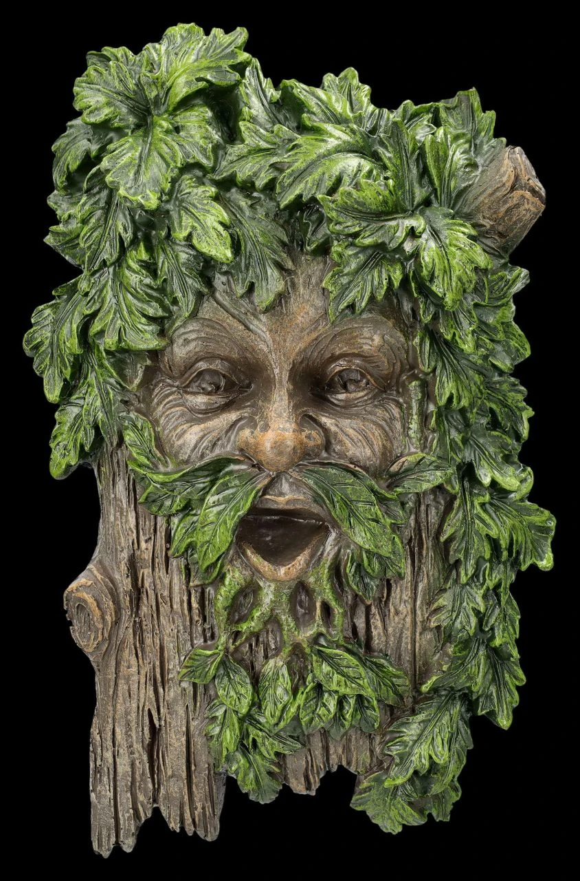 Wandrelief Greenman - Merlin 3 Wandrelief Greenman - Merlin