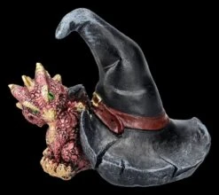 Drachenfiguren Bunt 4er Set - Hexenhut -Statuen Modell Verkauf 2D FS25708 Drachenfiguren bunt 4er SEt Hexenhut 2 1280x1280
