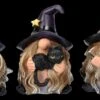 Lustige Hexen Figuren 3er Set -Statuen Modell Verkauf 2D FS25723 Lustige Hexen Figuren 3er Set 1 1280x1280
