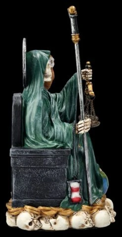 Sitzende Santa Muerte Figur Grün -Statuen Modell Verkauf 2D FS25837 Sitzende Santa Muerte Figur gr n 4 1280x1280