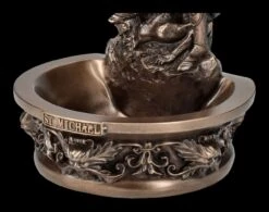 Weihwasserbecken - Erzengel Michael Mit Schild -Statuen Modell Verkauf 2D FS25848 Weihwasserbecken Erzengel Michael mit Schild 9 1280x1280