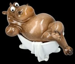 Lustige Nilpferd Figur In Badewanne -Statuen Modell Verkauf 2D FS25928 Lustige Nilpferd Figur in Badewanne 2 1280x1280