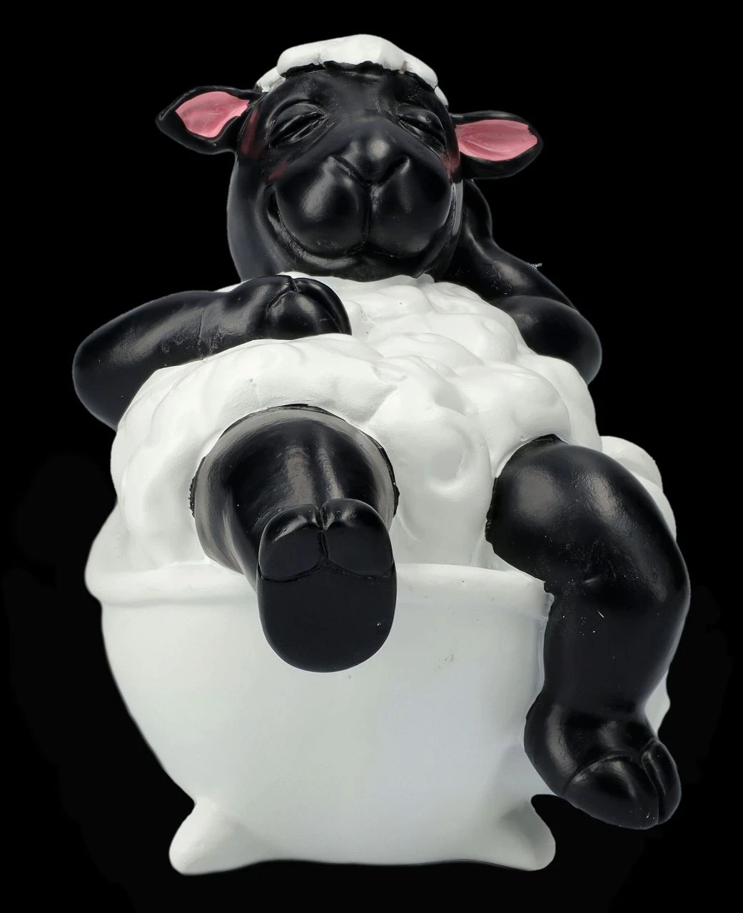 Lustige Schaf Figur In Badewanne 7 Lustige Schaf Figur In Badewanne – Bild 5