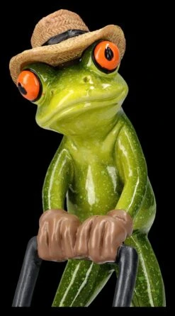 Lustige Frosch Figur - Gärtner Mit Rasenmäher -Statuen Modell Verkauf 2D FS25942 Lustige Frosch Figur G rtner mit Rasenm her 2 1280x1280