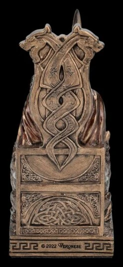 Odin Figur Klein Auf Thron Mit Wölfen -Statuen Modell Verkauf 2D FS25961 Odin Figur klein auf Thron mit W lfen 4 1280x1280