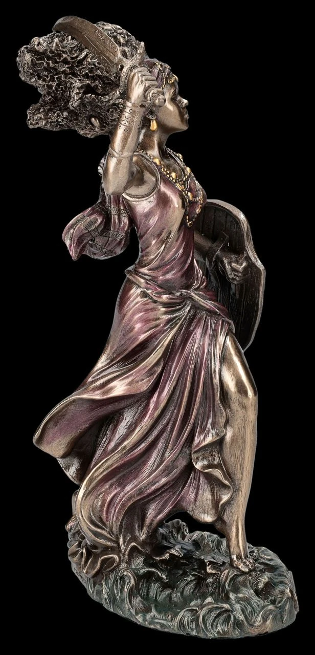 Obba Figur - Yoruda Wassergöttin Des Flusses Oba 8 Obba Figur - Yoruda Wassergöttin Des Flusses Oba – Bild 6