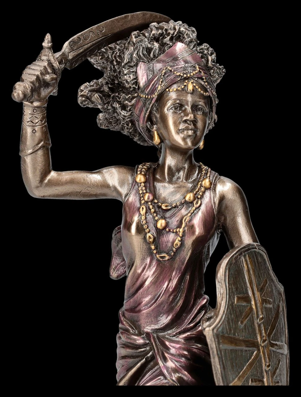 Obba Figur - Yoruda Wassergöttin Des Flusses Oba 9 Obba Figur - Yoruda Wassergöttin Des Flusses Oba – Bild 7