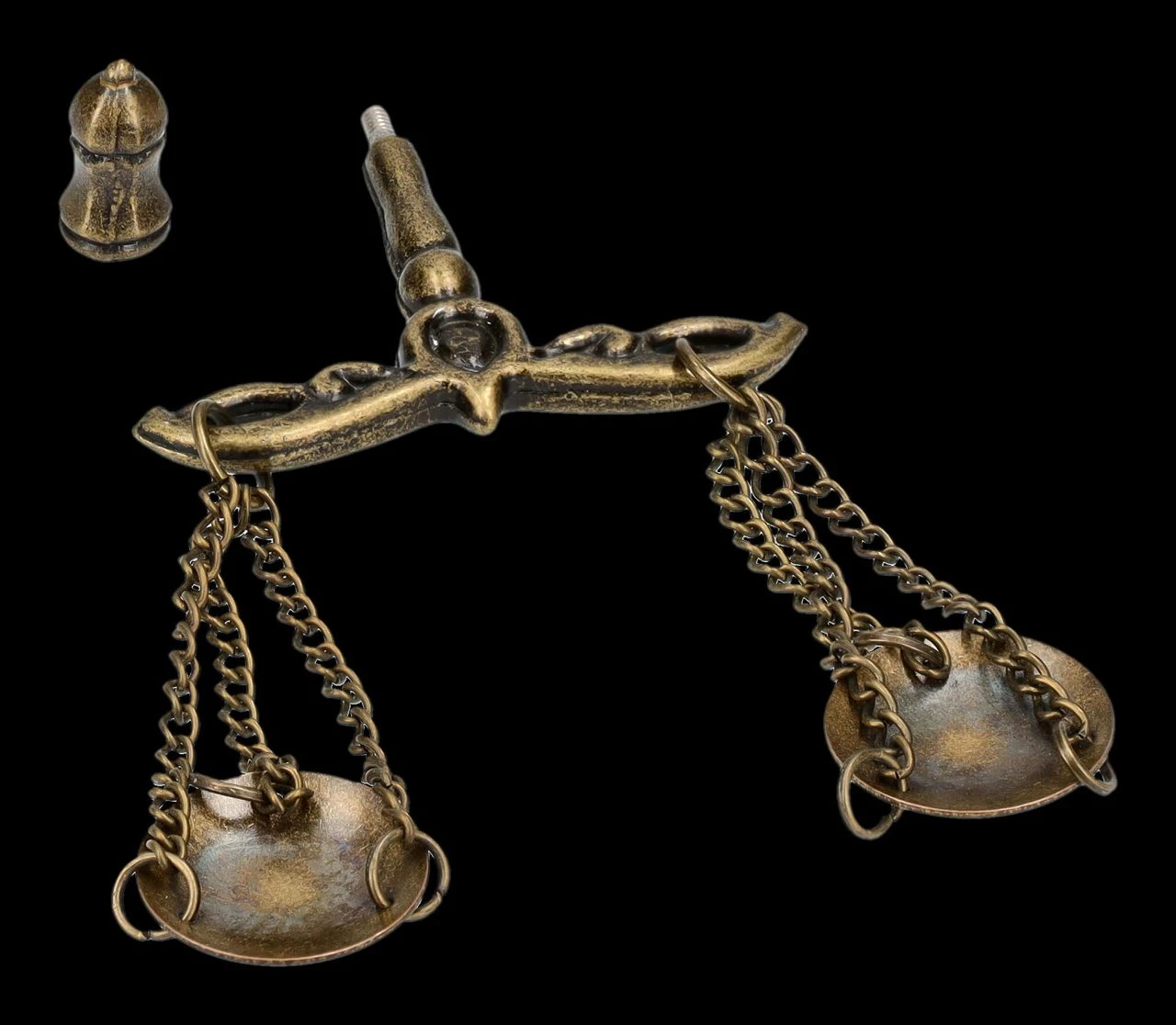 Justitia Figur - Römische Göttin Knieend 10 Justitia Figur - Römische Göttin Knieend – Bild 8