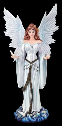 Engelfigur Mit Tauben - Himmelsfrieden