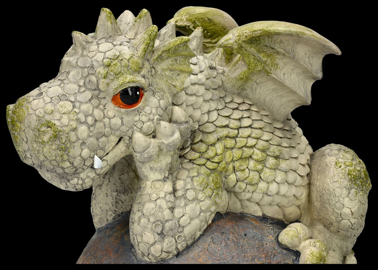 Garten Figur - Drache Als Zaunhänger 10 Garten Figur - Drache Als Zaunhänger – Bild 8