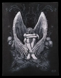 Spiral Kleine Leinwand Engel - Enslaved Angel