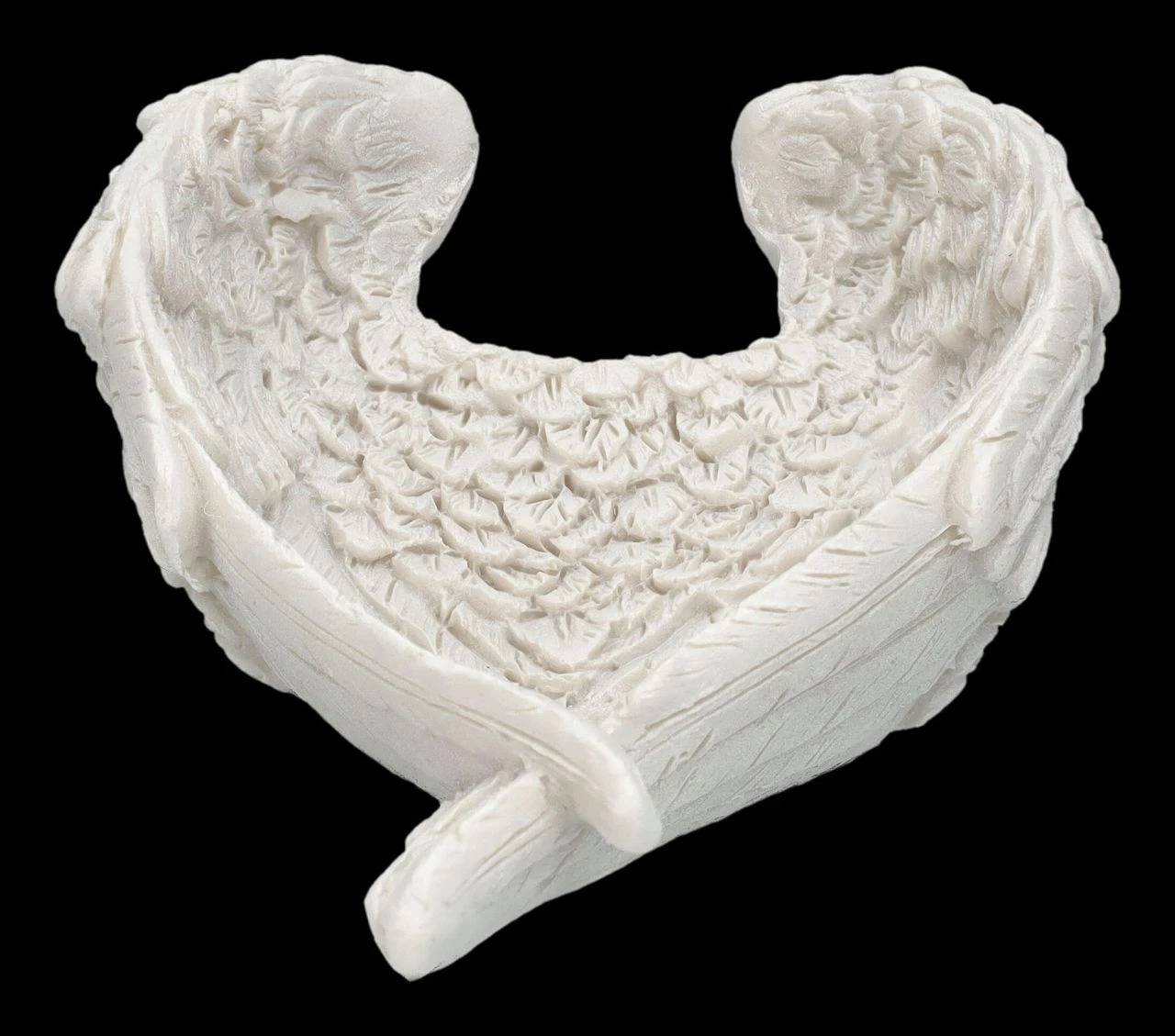 Schale - Weiße Engelsflügel 4 Schale - Weiße Engelsflügel – Bild 2