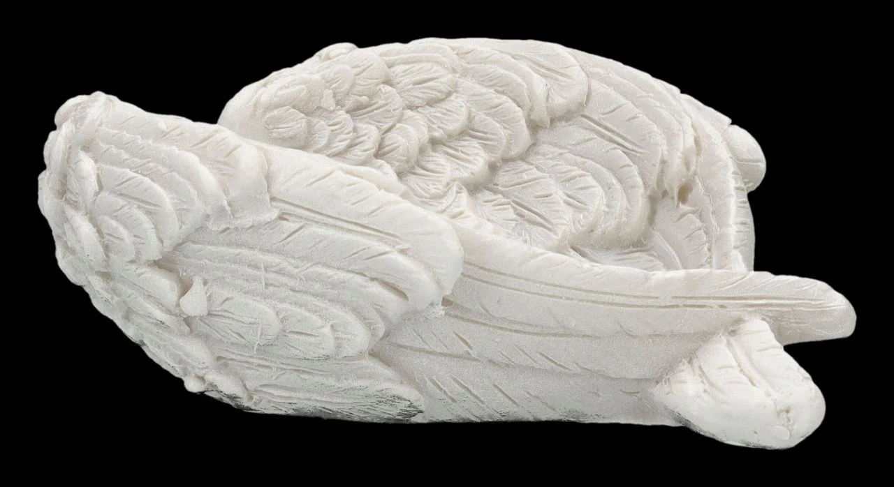 Schale - Weiße Engelsflügel 7 Schale - Weiße Engelsflügel – Bild 5