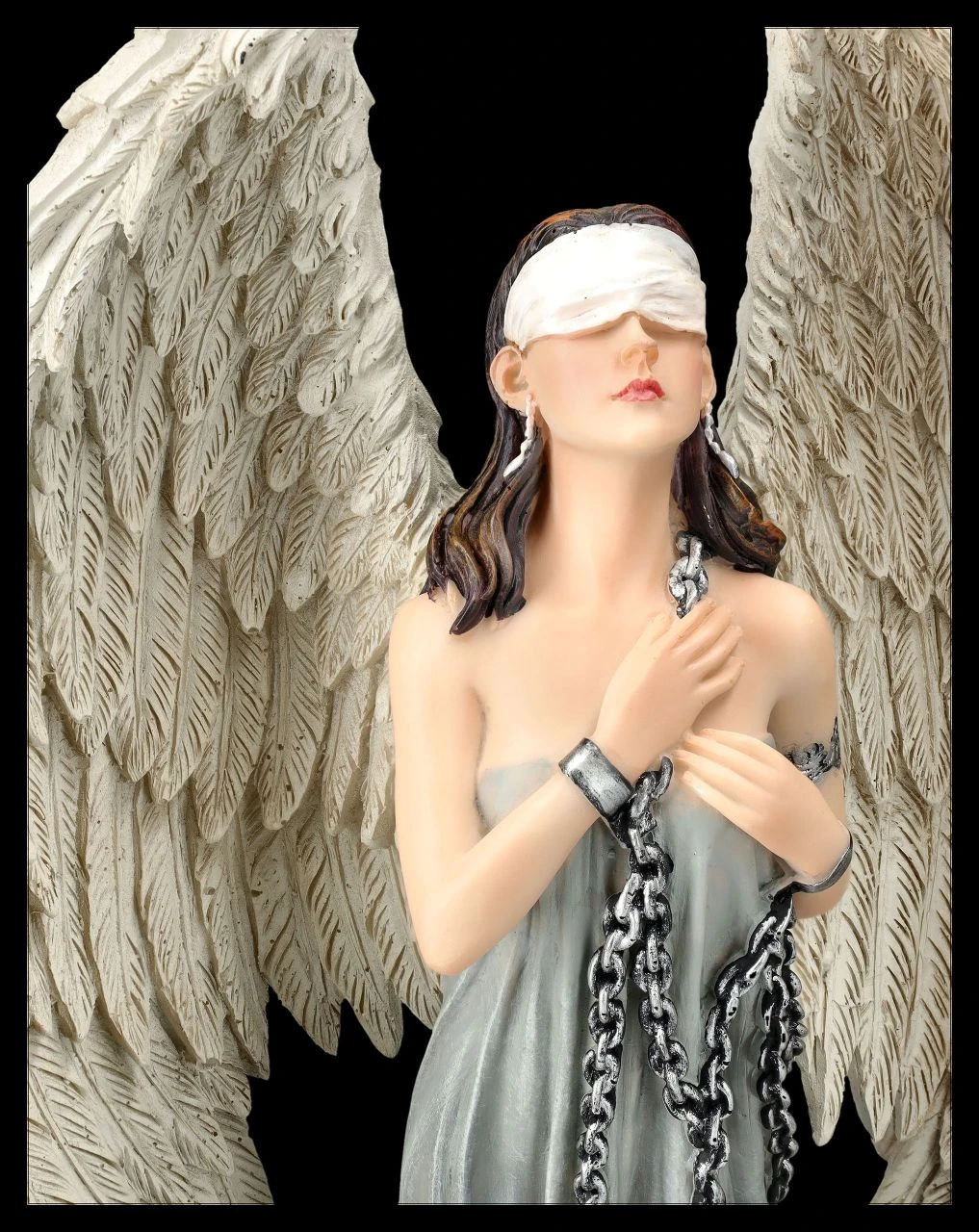 Spiral Engel Figur In Ketten - Captive Angel 9 Spiral Engel Figur In Ketten - Captive Angel – Bild 7