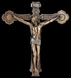 Barockes Tischkruzifix - Jesus Am Kreuz Beidseitig -Statuen Modell Verkauf 2D FS26467 Barockes Tischkruzifix Jesus am Kreus 4 1280x1280