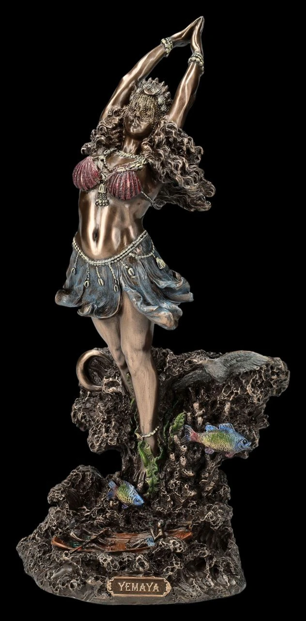 Yemaya Figur - Göttin Des Meeres Der Yoruba 3 Yemaya Figur - Göttin Des Meeres Der Yoruba