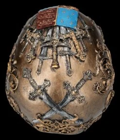 Totenkopf Figur - Ritter-Wappen 17 Totenkopf Figur - Ritter-Wappen -Statuen Modell Verkauf 2D FS26519 Totenkopf Figur mittelalterlich mit Wappen 3 1280x1280