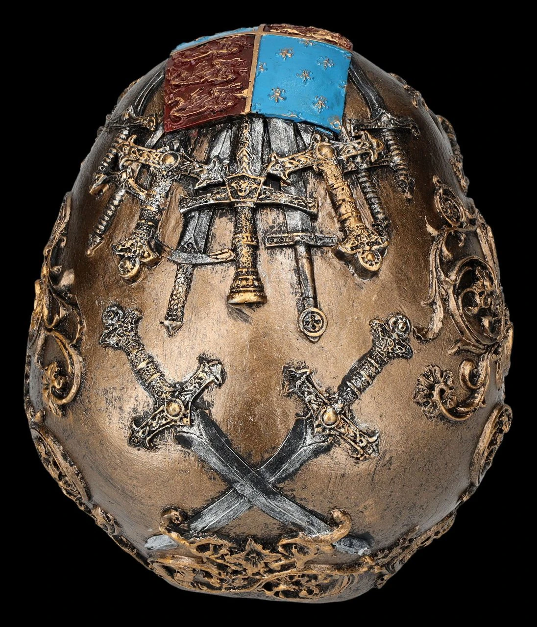 Totenkopf Figur - Ritter-Wappen 10 Totenkopf Figur - Ritter-Wappen – Bild 8