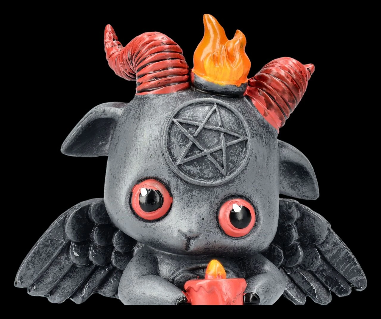 Baphomet Figur - Baphy Beim Ritual 9 Baphomet Figur - Baphy Beim Ritual – Bild 7
