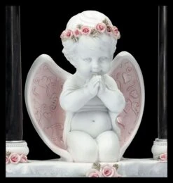 Kerzenhalter Engel - Putte Mit Rosa Rosen 19 Kerzenhalter Engel - Putte Mit Rosa Rosen -Statuen Modell Verkauf 2D FS26626 Kerzenhalter Engel mit rosa Rosen 5 1280x1280