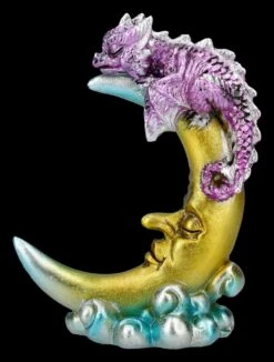 Drachen Figur - Baby Schläft Auf Mond