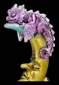 Drachen Figur - Baby Schläft Auf Mond -Statuen Modell Verkauf 2D FS26668 Drachen Figur Baby schlaft auf Mond 2 1280x1280