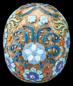 Totenkopf Figur Mit Buntem Blumenmuster -Statuen Modell Verkauf 2D FS26682 Totenkopf Figur mit buntem Bkumenmuster 3 1280x1280