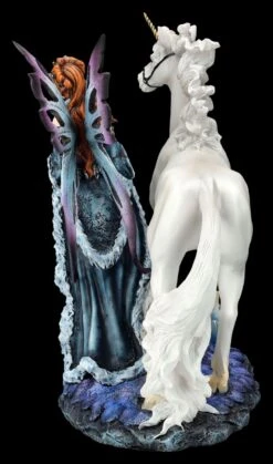 Elfenfigur - Maela Mit Einhorn Und Wolf -Statuen Modell Verkauf 2D FS26705 Elfenfigur Maela mit Einhorn und wolf 2 1280x1280